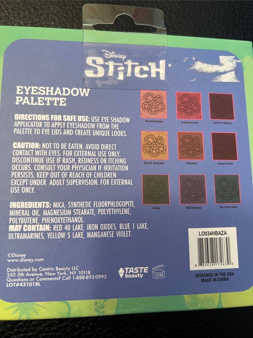 DISNEY STITCH 9 colors with a mirror eyeshadow palette -NEW - Picture 5 of 6